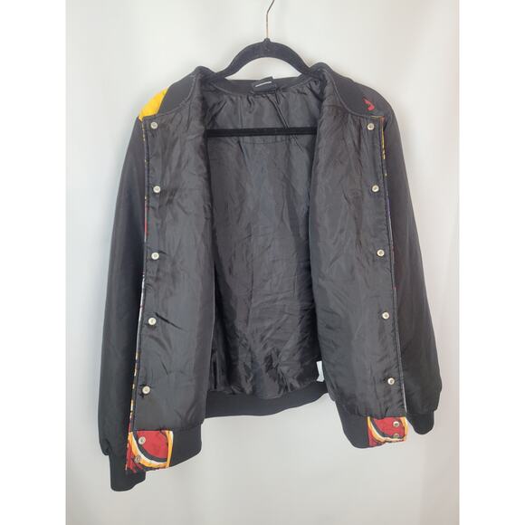 New Era Men's Multi Basketball Teams Bomber Blousen Jacket Coat Medium - Picture 10 of 10